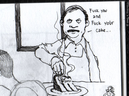 The Surly Cake Man