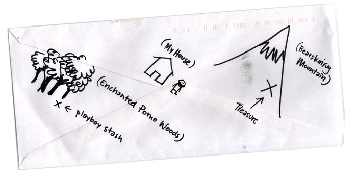 The Treasure of Bearskinrug Mountain is located on Bearskinrug Mountain.