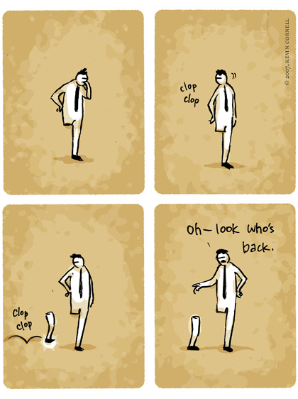 My Leg Is Asleep Walking