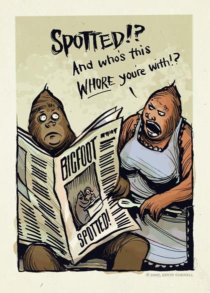 Bigfoot Spotted!