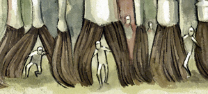 Entering Illustration