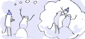 Mojo And The Snowman